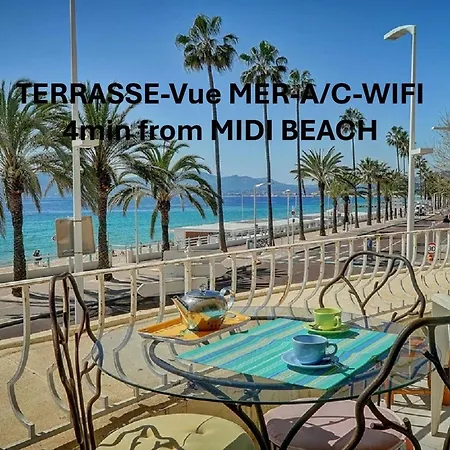 Apartment 2 Pieces Avec Terrasse Vue L! A1b120 *